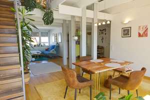 Exklusive Architektenwohnung als Maisonette in Villa in LU-Süd (Musikerviertel), großzügige Terasse