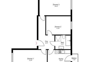 Altbau-Charme mit Potenzial – 3-Zimmer-Wohnung im denkmalgeschützten Altbau – Die vollständige Adresse der Immobilie erhältst du vom Anbieter., 20539 Rothenburgsort, Hamburg – Vorschaubild 14