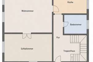 Erstbezug nach Sanierung! 2-Zimmer Wohnung im Ortskern von Lühnde – Die vollständige Adresse der Immobilie erhältst du vom Anbieter., 31191 Algermissen – Vorschaubild 1