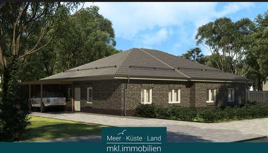 Bild von NEUBAU- Erstbezug Walmdachbungalow- Doppelhaushälfte zu verkaufen