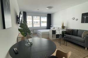 Stilvoll möbliertes Apartment im Szene-Viertel – Mauerstraße 18, 40476 Golzheim, Düsseldorf – Vorschaubild 1