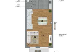 Moderne Doppelhäuser zum Familienpreis - "Alte Ziegelei" Marktheidenfeld  (Haus 7) – Die vollständige Adresse der Immobilie erhältst du vom Anbieter., 97828 Marktheidenfeld – Vorschaubild 10