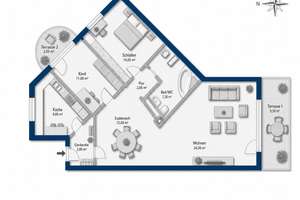 Großzügige Gartenwohnung in begehrter Lage mit idealem Grundriss – Die vollständige Adresse der Immobilie erhältst du vom Anbieter., 81476 Forstenried, München – Vorschaubild 12