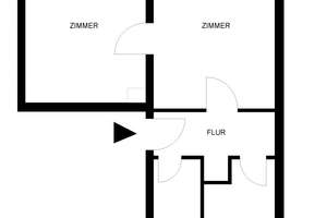 Bezugsfertige 2-Raum-Whg. in der Südertsadt mit Balkon – Dorothea-Erxleben-Str. 30, 6484 Quedlinburg – Vorschaubild 2