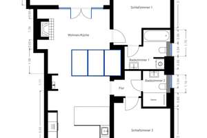 bezugsfreies 81m² 3-Zimmer-Neubau-Dachgeschoss (2021) mit großer Loggia, Keller inkl. TG-Stellplatz  – Charlottenburger Straße 137, 13086 Weißensee, Berlin – Vorschaubild 33