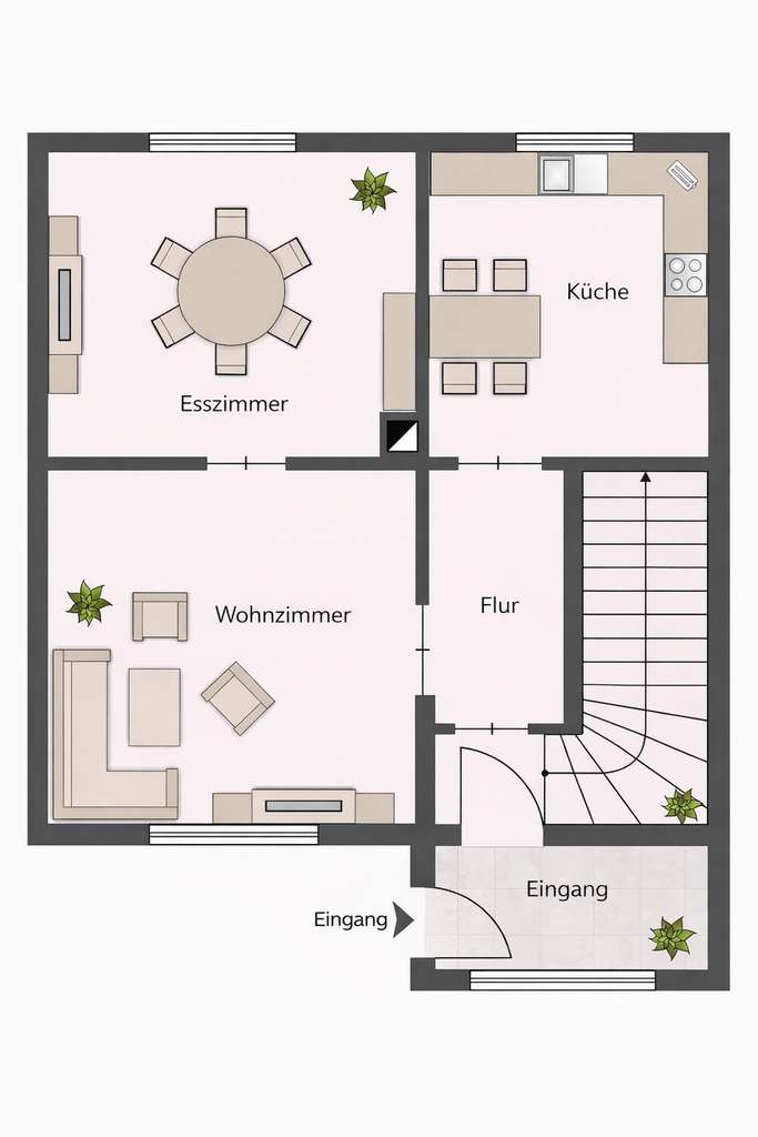 Immobilie in Radeberg - Dein eigenes Zuhause in Radeberg - Doppelhaushälfte mit Potential und Garten - Bild 1