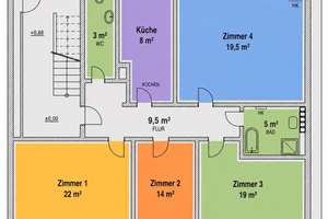 100qm Wohnung ideal für WG-Neugründung | Karlsruhe Südweststadt – Hirschstraße 172, 76137 Südweststadt, Karlsruhe – Vorschaubild 3
