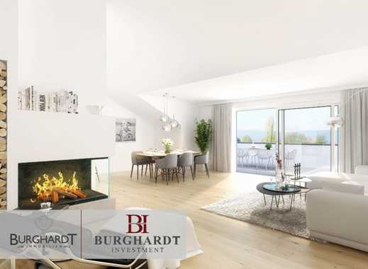 Frankfurt - Nieder-Erlenbach: NEUBAU 3 Zimmer Penthouse mit großer Dachterrasse und Taunusblick.