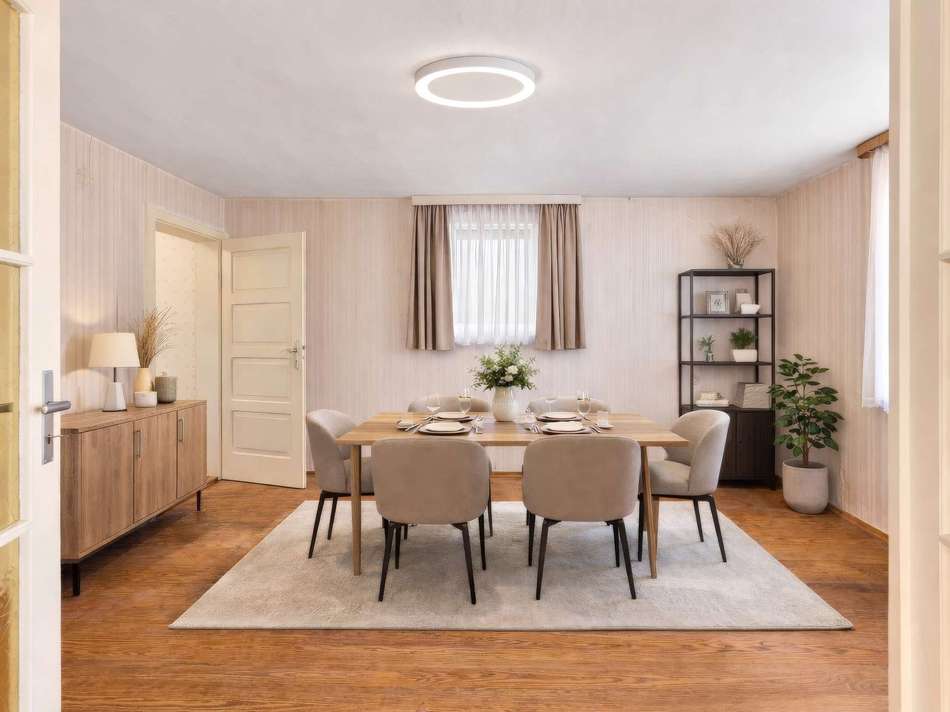 Esszimmer - digitales staging