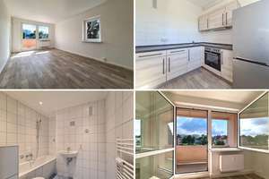 Chice Balkonwohnung mit Einbauküche im beliebten 2. OG, auf Wunsch mit Stellplatz – Maxim-Gorki-Straße 1, 9599 Freiberg – Vorschaubild 1