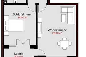 2,5-Zimmer-Wohnung mit Balkon und eigenem Garten – München – Vorschaubild 7