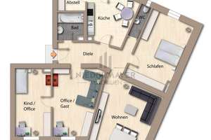 Altbau-Charme trifft Großzügigkeit: Sanierte 4-Zimmer-Wohnung am Rotkreuzplatz sucht neuen Mieter – Die vollständige Adresse der Immobilie erhältst du vom Anbieter., 80634 Dom Pedro, München – Vorschaubild 29