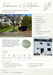 RMH sucht glückliche Familie die  im Taunus/ Oberursel / Weißkirchen, etwas EIGENES möchten