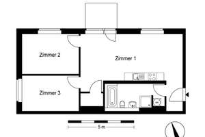 WBS 160 / WBS 180 erforderlich, Erstbezug im Neubau - 3 Zimmer mit Balkon und offener Wohnküche – Mohnweg 9, 12524 Altglienicke, Berlin – Vorschaubild 2