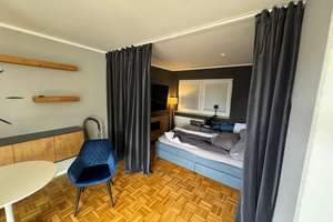 Penthouse-Flair: Helles 1-Zimmer-Penthouse mit 61,46  m² (49,46 m²) und einer 48 m²  großen Terrasse – Hamburger Straße 5, 23558 Buntekuh, Lübeck – Vorschaubild 5