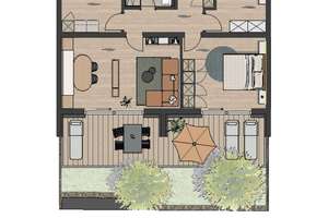 3-Zi.-Whg. mit Terrasse! Sonnig, großzügig, hochwertig! Erstbezug! – Die vollständige Adresse der Immobilie erhältst du vom Anbieter., 80802 Münchner Freiheit, München – Vorschaubild 16