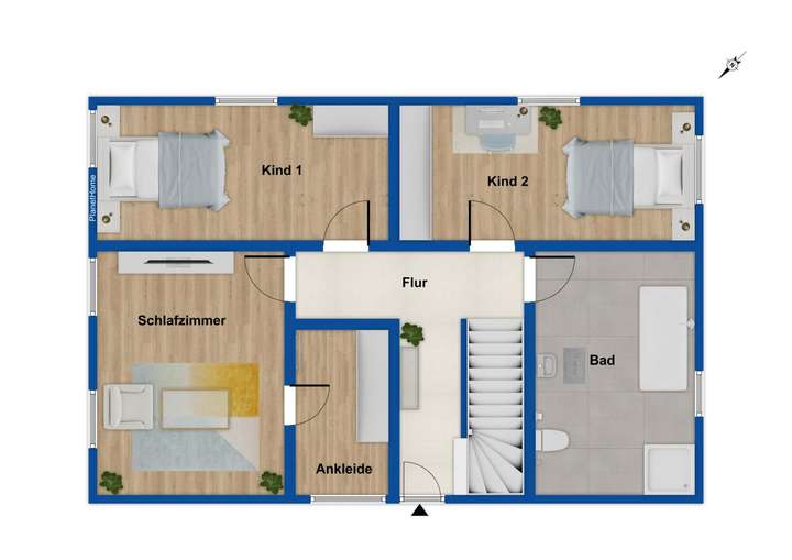 geplantes Erdgeschoss