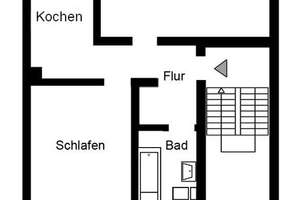 Gepflegte 2-Zimmer-Wohnung mit schönem Balkon – Schleiermacherstraße 11, 47139 Beeck, Duisburg – Vorschaubild 6