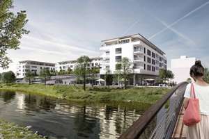 Urbaner Gartentraum in Leichlingen: Helle 3-Zi.-Erstbezugswohnung mit Terrasse und großem Garten – Neukirchener Straße 10-12, 42799 Leichlingen (Rheinland) – Vorschaubild 4