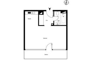 Alsternah wohnen: helles, möbliertes Apartment mit Südbalkon & Tiefgaragenstellplatz – Die vollständige Adresse der Immobilie erhältst du vom Anbieter., 20149 Harvestehude, Hamburg – Vorschaubild 16