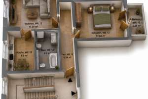 Attraktive 2-Zimmer-Wohnung mit Balkon in Stadtfeld-Ost – 39108 Stadtfeld Ost, Magdeburg – Vorschaubild 19