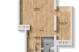 # KR-Bockum: Ruhige Lage in zweiter Reihe. Gr. 2-3-Zi.Whg.+Aufzug+gr. Balkon+TG  – Die vollständige Adresse der Immobilie erhältst du vom Anbieter., 47800 Bockum, Krefeld – Vorschaubild 32