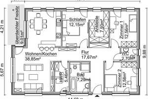 Ihr KfW-40 Bungalow für die ganze Familie in Panketal!!! – Bucher Str. 6, 16341 Barnim (Kreis) – Vorschaubild 4