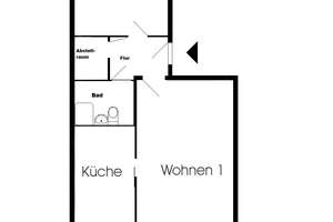 sanierte 2 Raumwohnung mit Balkon – Meseberger Weg 10, 39128 Neustädter Feld, Magdeburg – Vorschaubild 8
