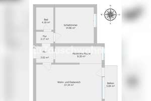 Tauschwohnung: Toplage am Hohenzollernplatz - moderne Wohnung – Die vollständige Adresse der Immobilie erhältst du vom Anbieter., 80796 Am Luitpoldpark, München – Vorschaubild 8