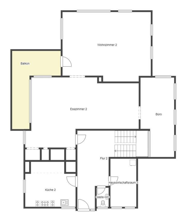Grundriss Skizze EG