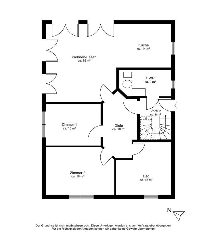 Grundriss Erdgeschoss
