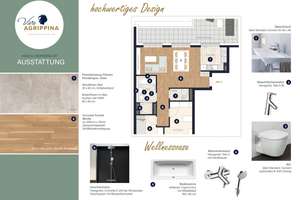Viva Agrippina: Stilvolle 3-Zimmer-Wohnung mit Dachterrasse im 4. OG am Rhein – Riehler Straße 88, 50668 Neustadt/Nord, Köln – Vorschaubild 3