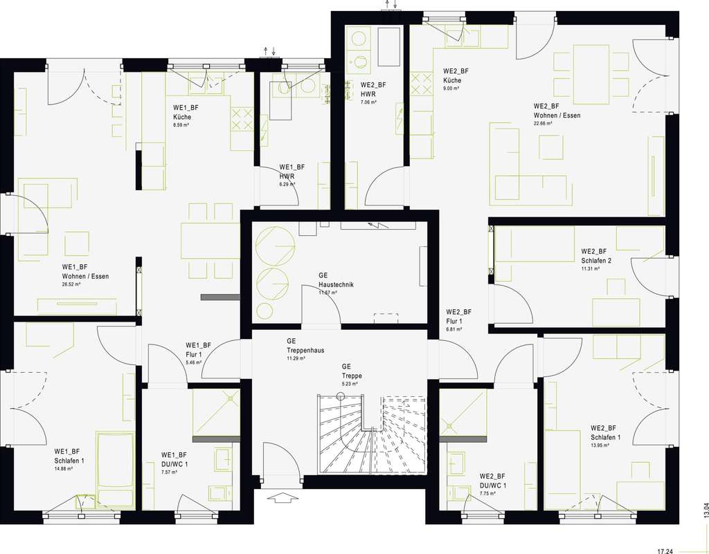 Immobilie in Trierweiler - Exklusives Mehrfamilienhaus mit Penthauswohnung - Ideal für Private und Kapitalanleger - Bild 2