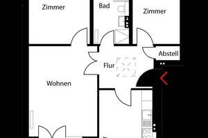Befristet: Möblierte Dachgeschosswohnung mit Terrasse im Travekiez – Die vollständige Adresse der Immobilie erhältst du vom Anbieter., 10247 Friedrichshain, Berlin – Vorschaubild 13