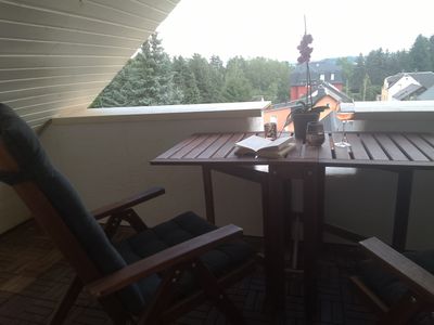 Helle, freundliche Maisonette-Wohnung mit Balkon im Dachgeschoss