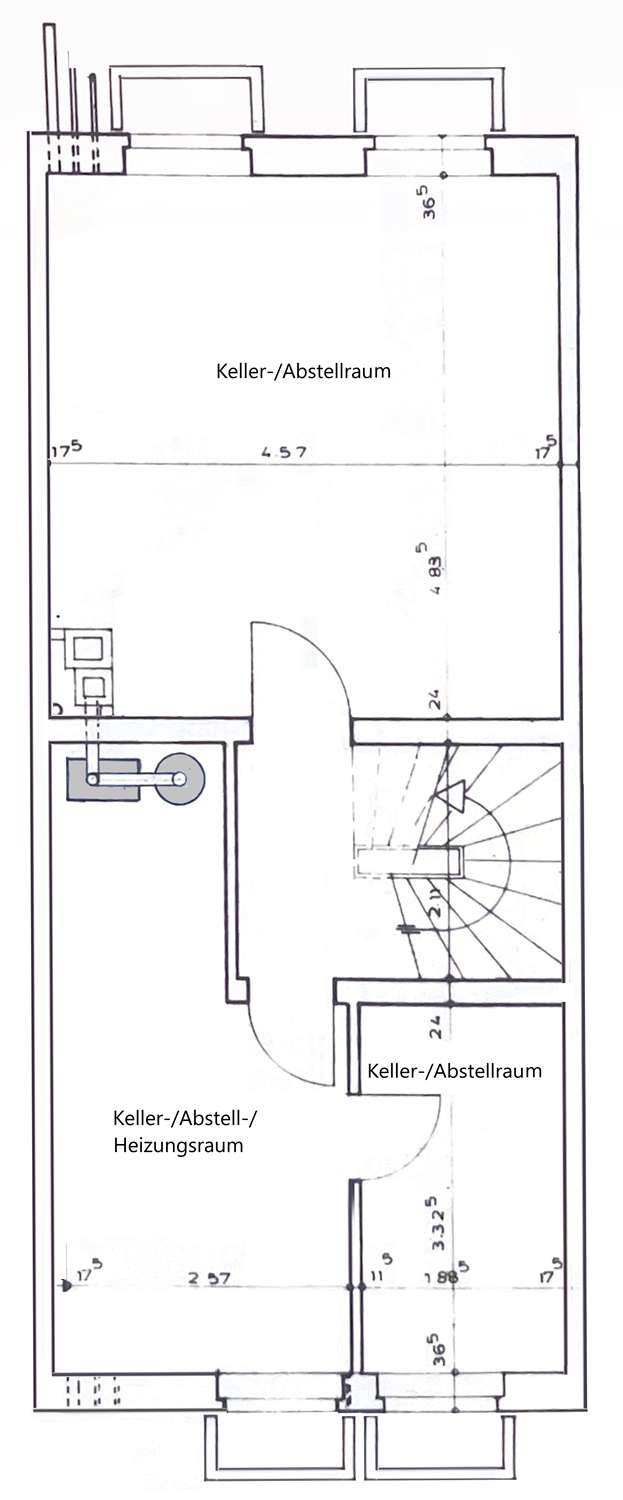 Grundriss Kellergeschoss