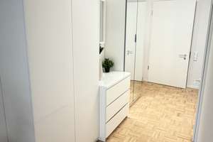 „Wohnen wie im Hotel: Möbliertes Apartment mit Garten, Fitnessraum & Rezeption“ Voll möbliert  – Schreiberstraße 37, 70199 Heslach, Stuttgart – Vorschaubild 9