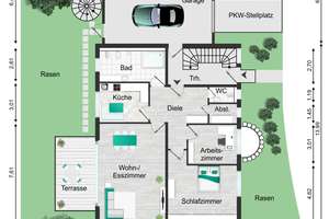 ENERGIEKLASSE A!  2-FH mit zusätzlich sep. Wohnbereich - PV + Solar, hochwert. Ausstatt., Top-Lage! – Die vollständige Adresse der Immobilie erhältst du vom Anbieter., 64823 Groß-Umstadt – Vorschaubild 67