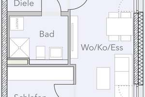 Tilly10, Grundriss Variante 5 - Wohnung mit Garten-Terrasse / Loggia – Tillystraße 10, 93053 Kasernenviertel, Regensburg – Vorschaubild 10