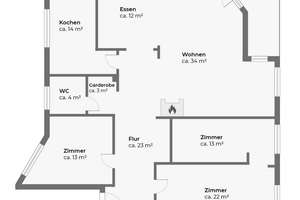 So lässt sich's leben. – Die vollständige Adresse der Immobilie erhältst du vom Anbieter., 22359 Volksdorf, Hamburg – Vorschaubild 9