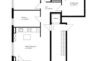Helle, familienfreundliche Wohnung in ruhiger Lage Münchens – Die vollständige Adresse der Immobilie erhältst du vom Anbieter., 81827 Waldtrudering, München – Vorschaubild 13