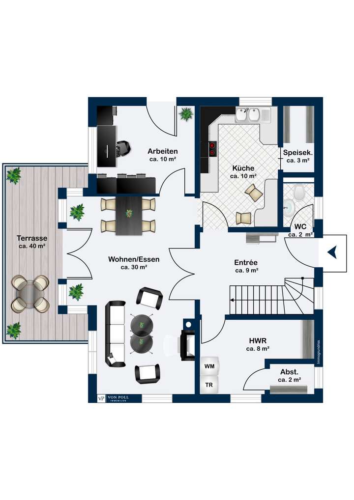 GRUNDRISS ERDGESCHOSS