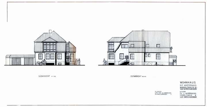 Bauplan neu, Ansicht 1