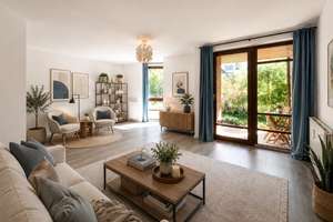 Sonnige Terrassenwohnung in bevorzugter Gegend von Blankenese mit 2 oder 3 Zimmern und Tiefgarage