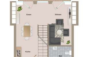 Loftgefühl neu gedacht | Erstbezug nach Renovierung | Galerie & Balkon – Hinschenfelder Stücken 2a, 22047 Wandsbek (Ortsteil), Hamburg – Vorschaubild 15