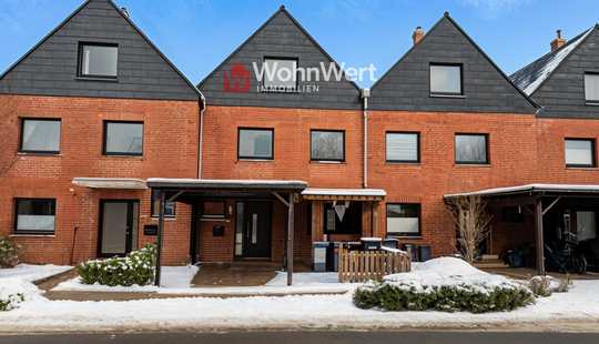 Bild von Familienfreundliches Reihenmittelhaus mit Balkon, Terrasse & Carport in ruhiger Lage von Lehrte