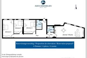 Ihre Wahl: Zusammenlegen oder trennen – exklusive Altbauwohnungen mit Potenzial! – Joachim-Friedrich-Str. 9, 10711 Halensee, Berlin – Vorschaubild 3