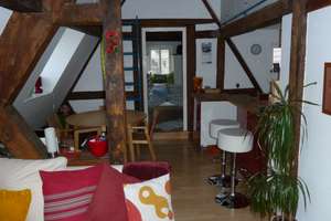 Kuscheliges Dachgeschoß mit Terrasse in Altstadthaus im Herzen von S- Bad Cannstatt – Helfergasse 1, 70372 Cannstatt-Mitte, Stuttgart – Vorschaubild 3