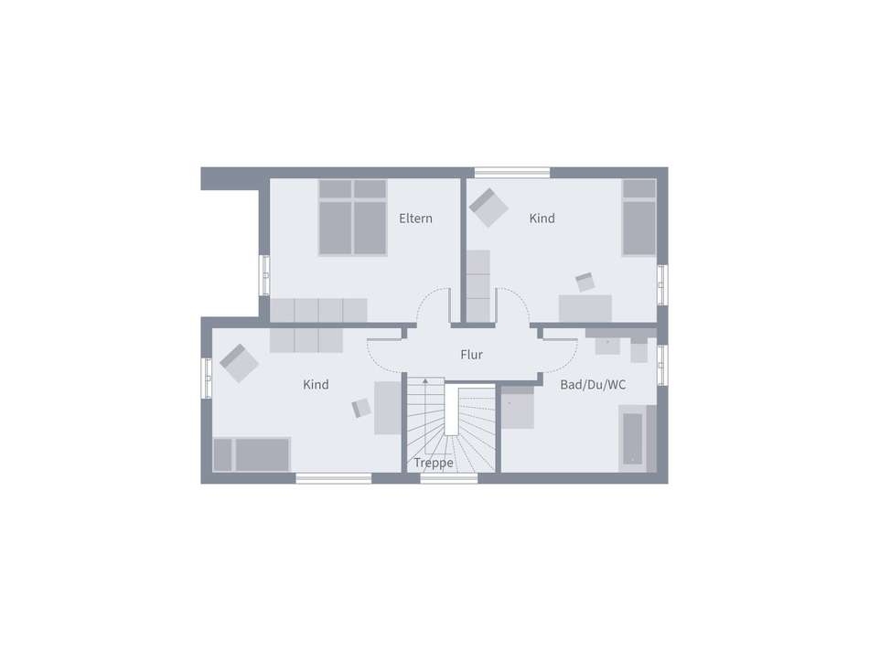 Grundriss Dachgeschoss