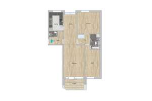 Charmante 3-Zimmer Wohnung mit Balkon und TG-Stellplatz – 40597 Benrath, Düsseldorf – Vorschaubild 18